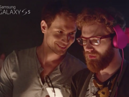 Рекламная кампания Samsung Galaxy S5